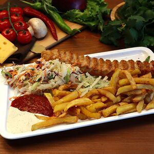 Сет №4 с люля-кебабом из курицы и свинины