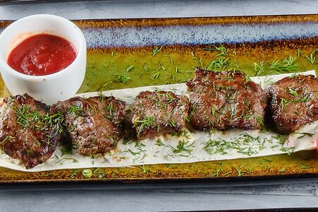 Шашлык из говяжьей вырезки