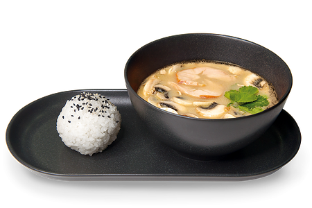 Суп Том Кха с курицей