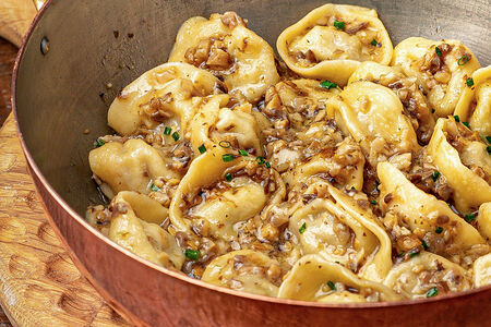 Пельмени с уткой