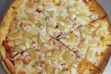 Пицца Курица и ананасы S