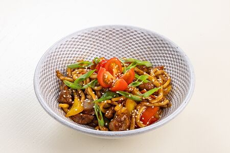 Удон с курицей