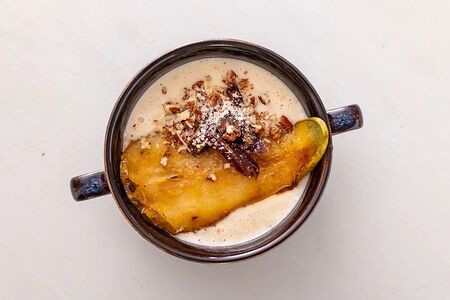 Рисовая каша на кокосовом молоке 