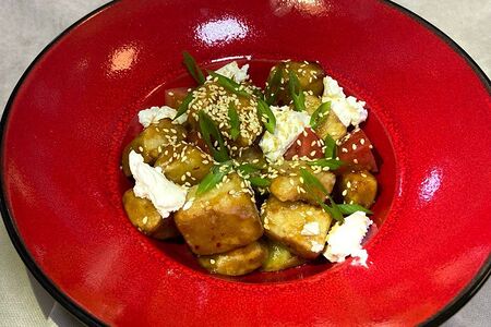 Салат Хрустящий баклажан