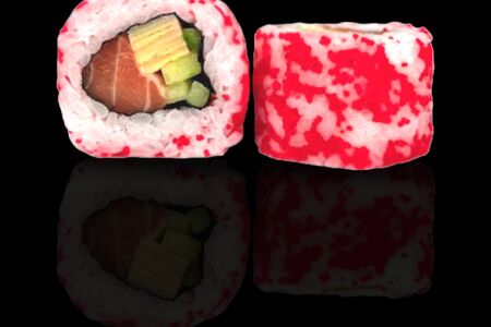 Калифорния с лососем ролл