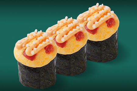 Суши запеченные с тунцом 3 шт