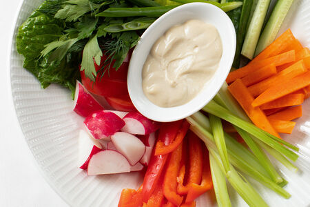 Овощная тарелка