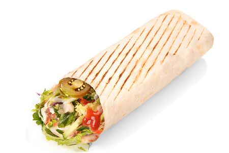 Данар в лаваше по-мексикански с мясом