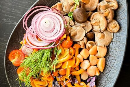 Грибная тарелка