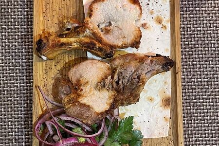 Шашлык из cвинoй корейки