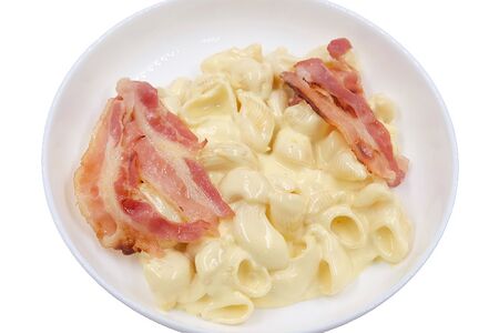 Мак энд чиз с беконом