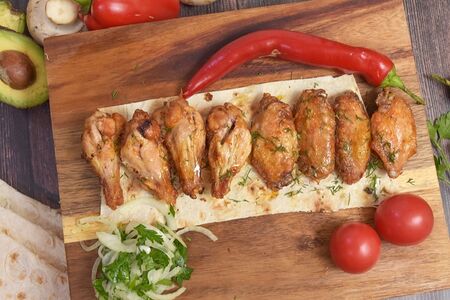 Куриные крылышки