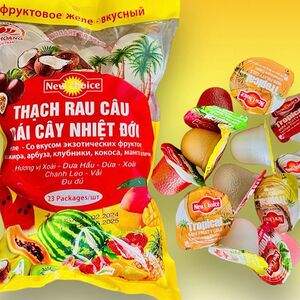 Фруктовое желе в упаковке