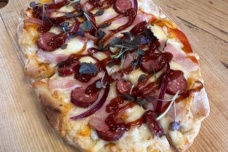 Пицца Мясная мини