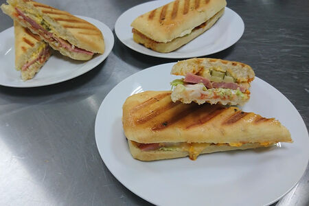 Панини с курицей