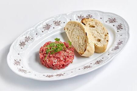 Тартар из говяжьей вырезки