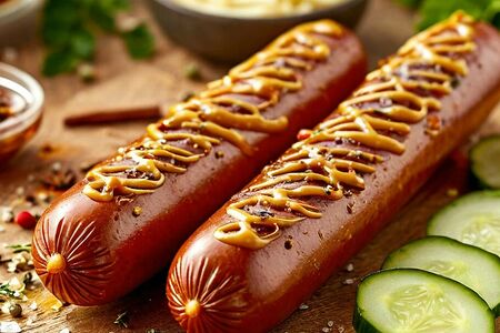 Сосиска куриная с сыром