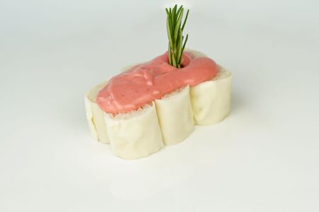 Ролл с бананом и киви