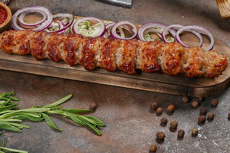 Люля из курицы с болгарским перцем