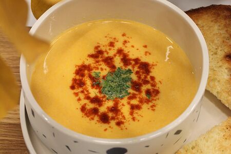 Крем-суп из креветок