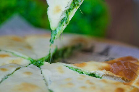 Пирог Шпинат-сыр 