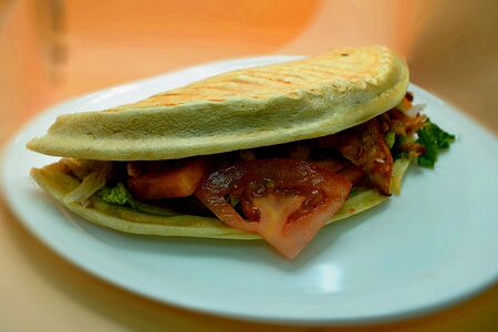 Пицца с курицей