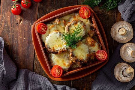 Грибы на кеци