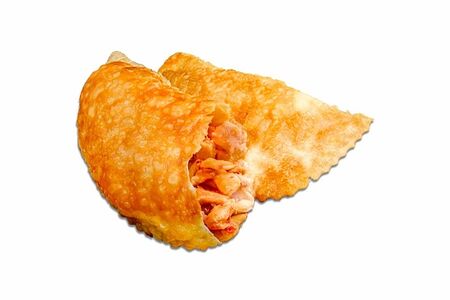 Чебурек с курицей по-азиатски