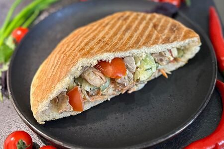 Донер с шашлыком из свинины