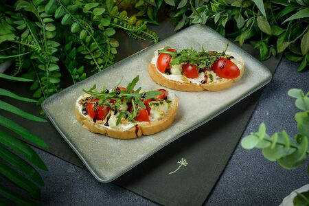 Брускетты капрезе