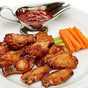 Куриные крылья острые 