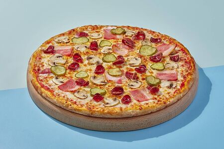 Пицца Расколбас на тонком тесте 30 см