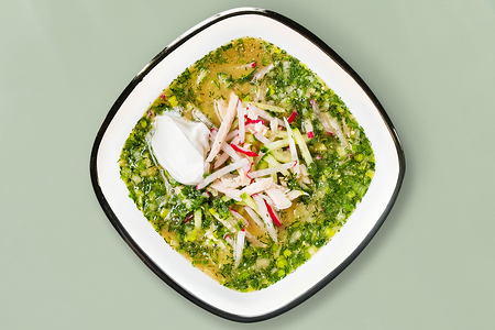 Окрошка на квасе