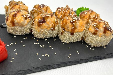 Запечённый с окунем