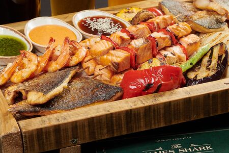 Рыбное ассорти гриль