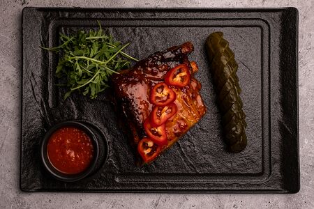 Копчёные свиные ребра