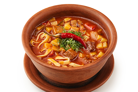 Лагман с говядиной