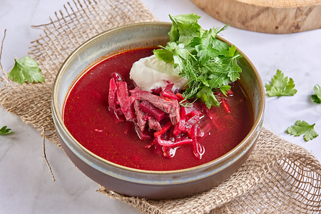 Борщ с говядиной