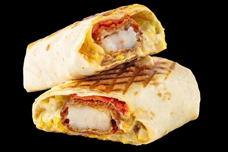 Тайская шаурма с креветками