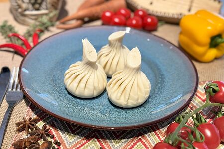 Хинкали с бараниной