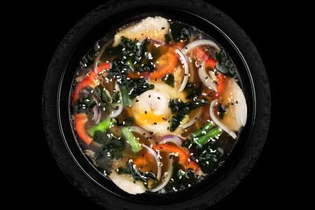 Рамен с курицей