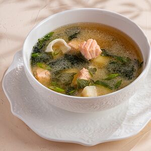 Мисо-суп с морепродуктами