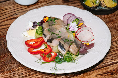 Сельдь с картофелем