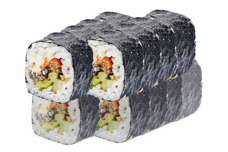 Чизмаки с жареным лососем