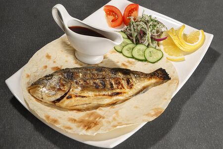 Дорадо на углях