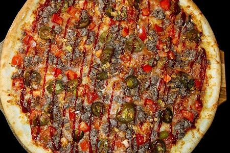 Пицца Острая говядина