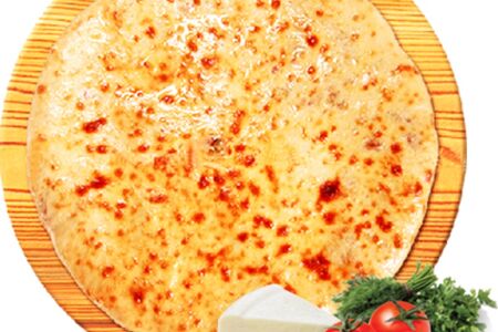 Пирог с томатами, сыром и зеленью