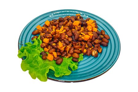 Фасоль с овощами