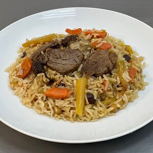 Плов из телятины