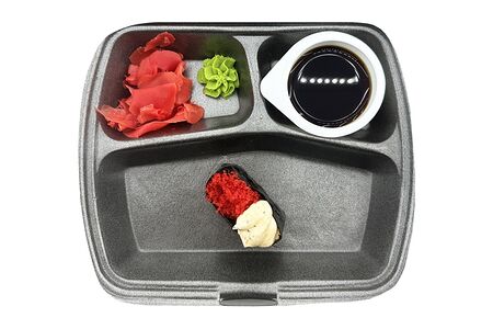 Гункан Тобико красная